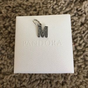 Pandora M dangle charm